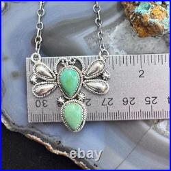 Sterling Southwestern Style Teardrop Turquoise Dragonfly 18 Necklace For Women Sterling Southwestern Style Teardrop Turquoise Dragonfly 18 Necklace For Women