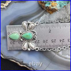 Sterling Southwestern Style Teardrop Turquoise Dragonfly 18 Necklace For Women Sterling Southwestern Style Teardrop Turquoise Dragonfly 18 Necklace For Women