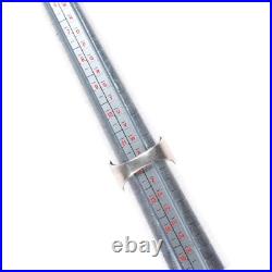 Sz12 Vintage Navajo sugilite, turquoise, lapis sterling silver men's inlay ring