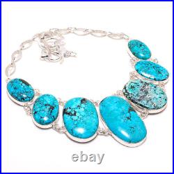 Tibetan Turquoise Necklace 925 Sterling Silver Necklace Women Jewelry Necklace