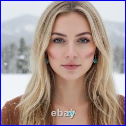 Turquoise Jewelry Bear Necklace Sterling Silver Jewelry Native American