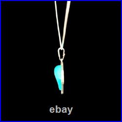 Turquoise Jewelry Bear Necklace Sterling Silver Jewelry Native American