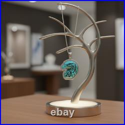 Turquoise Jewelry Eagle Necklace Sterling Silver Jewelry Native American