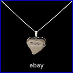 Turquoise Jewelry Heart Necklace Sterling Silver Jewelry Native American