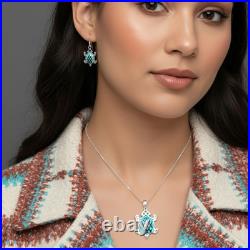Turquoise Jewelry Horny Toad Necklace Sterling Silver Jewelry Native American