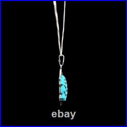 Turquoise Jewelry Horny Toad Necklace Sterling Silver Jewelry Native American