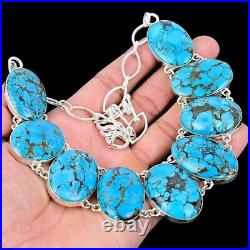 Turquoise Necklace 925 Sterling Silver Necklace SIlver Women Jewelry Necklace