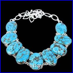 Turquoise Necklace 925 Sterling Silver Necklace SIlver Women Jewelry Necklace