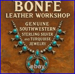 Turquoise Pendant Necklace Sterling Handcrafted Blue Oval 22 Inch