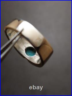 Turquoise Ring Mens Jewelry Natural Gemstone Sterling Silver Sizes 5-15 Feroza Turquoise Ring Mens Jewelry Natural Gemstone Sterling Silver Sizes 5-15 Feroza