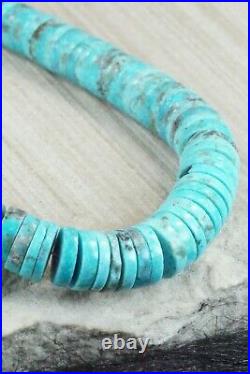 Turquoise & Sterling Silver Necklace Lupe Lovato