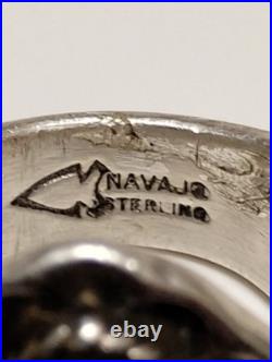 Unique Navajo Turquoise Sterling Silver Men's Ring