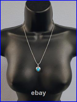 VTG ESTATE Earrings & Necklace Set Sterling SILVER & TURQUOISE By CARLOS DIAZ VTG ESTATE Earrings & Necklace Set Sterling SILVER & TURQUOISE By CARLOS DIAZ