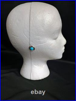 VTG ESTATE Earrings & Necklace Set Sterling SILVER & TURQUOISE By CARLOS DIAZ VTG ESTATE Earrings & Necklace Set Sterling SILVER & TURQUOISE By CARLOS DIAZ