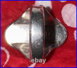 Vintage JC Sterling Silver Turquoise Ring Sz 12.5 15g Signed Navajo Southwestern