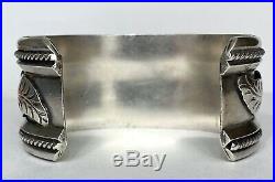 Vintage Native American Navajo Sterling Silver Turquoise Cuff Bracelet Nice Vintage Native American Navajo Sterling Silver Turquoise Cuff Bracelet Nice