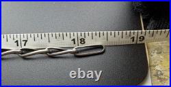 Vintage Native American Navajo Sterling Silver Turquoise Necklace 18 Unsigned