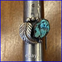 Vintage Native American Turquoise Ring Sterling Silver Navajo Ring OLD PAWN