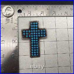 Vintage Navajo Matthew Charley Sterling Silver Pin Pendant Missing Turquoise Vintage Navajo Matthew Charley Sterling Silver Pin Pendant Missing Turquoise