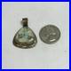 Vintage_Navajo_P_SANCHEZ_Sterling_Silver_Boulder_Turquoise_Pendant_Slide_01_pcog