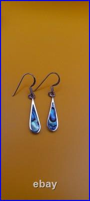 Vintage Navajo Southwestern 925 Sterling Jewelry Bundle Earrings, ring, necklace