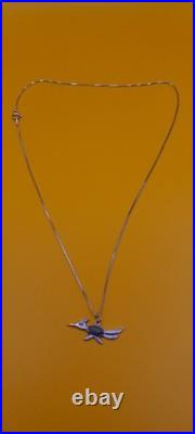 Vintage Navajo Southwestern 925 Sterling Jewelry Bundle Earrings, ring, necklace