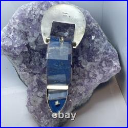 Vintage Navajo Sterling Silver Turquoise Ranger 4 Pc Belt Buckle Set Signed MM