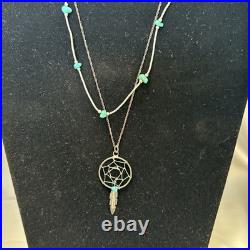 Vintage Southwest NA Jewelry Lot 925 Sterling Silver Liquid Turquoise Red Coral