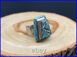 Vintage Southwestern Sterling Silver Turquoise Ring Size 7 Vintage Southwestern Sterling Silver Turquoise Ring Size 7