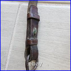 Vintage Sterling Silver Turquoise Concho Horse Tack with Bit Leather Headstall