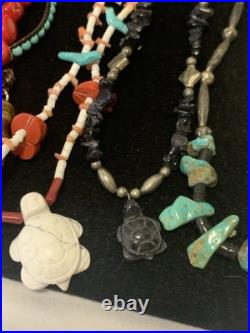 Vintage to Now Southwest Jewelry Some Sterling Silver/Natural Stone some Costume