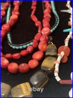 Vintage to Now Southwest Jewelry Some Sterling Silver/Natural Stone some Costume