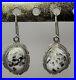 White Buffalo Turquoise Sterling Silver Earrings 925 Kathy Yazzie Navajo Jewelry White Buffalo Turquoise Sterling Silver Earrings 925 Kathy Yazzie Navajo Jewelry