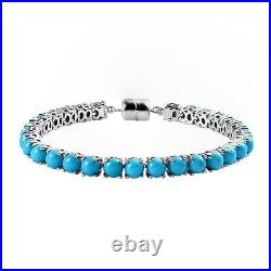 Woman 925 Sterling Silver Natural Beauty Turquoise Bridal Brcaelet Jewelry