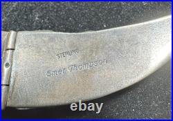 (free Shipping!) Sterling & Stone Necklace By Navajo Artist Emer Thompson