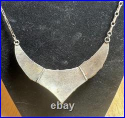 (free Shipping!) Sterling & Stone Necklace By Navajo Artist Emer Thompson